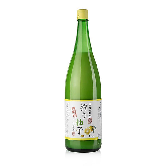 Yuzu-juice, 100 % citrusfruktjuice, 1,8 l