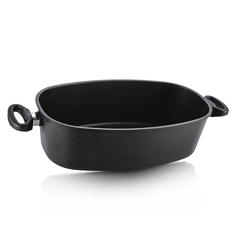 AMT Gastroguss, jumbopanna med sidohandtag, induktion, 40x24x12 cm, 1 st