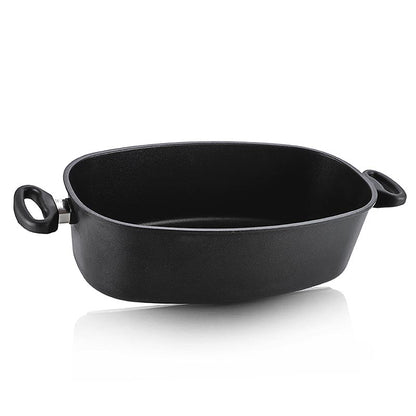 AMT Gastroguss, jumbopanna med sidohandtag, induktion, 40x24x12 cm, 1 st