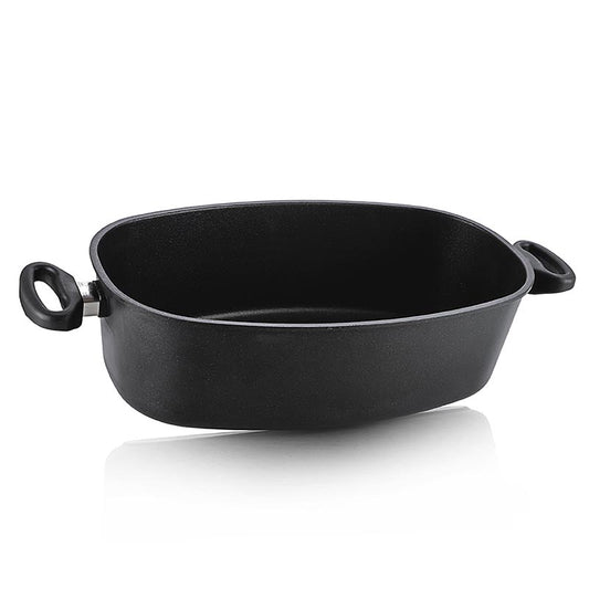 AMT Gastroguss, jumbopanna med sidohandtag, induktion, 40x24x12 cm, 1 st