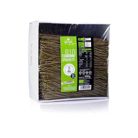 Just Taste Edamame Spaghetti, glutenfri, ekologisk, 2,5 kg