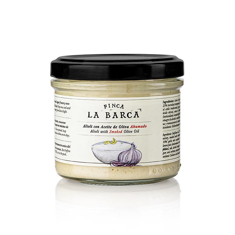 Aioli på rökt olivolja, Finca La Barca, 120 ml