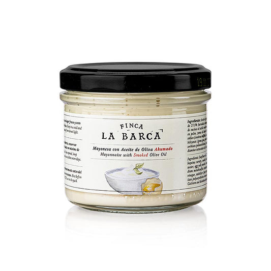 Majonnäs på rökt olivolja, Finca La Barca, 120 ml