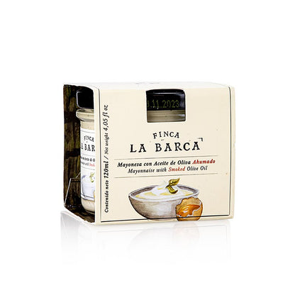 Majonnäs på rökt olivolja, Finca La Barca, 120 ml