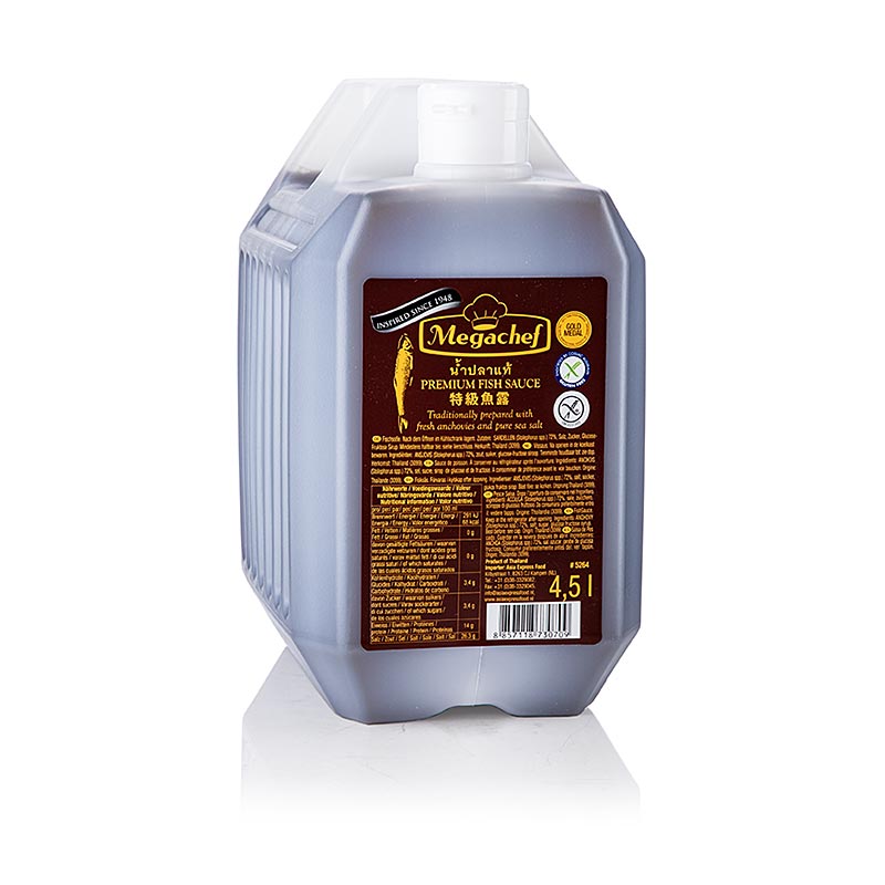 Fisksås, glutenfri, Megachef, 4,5 l
