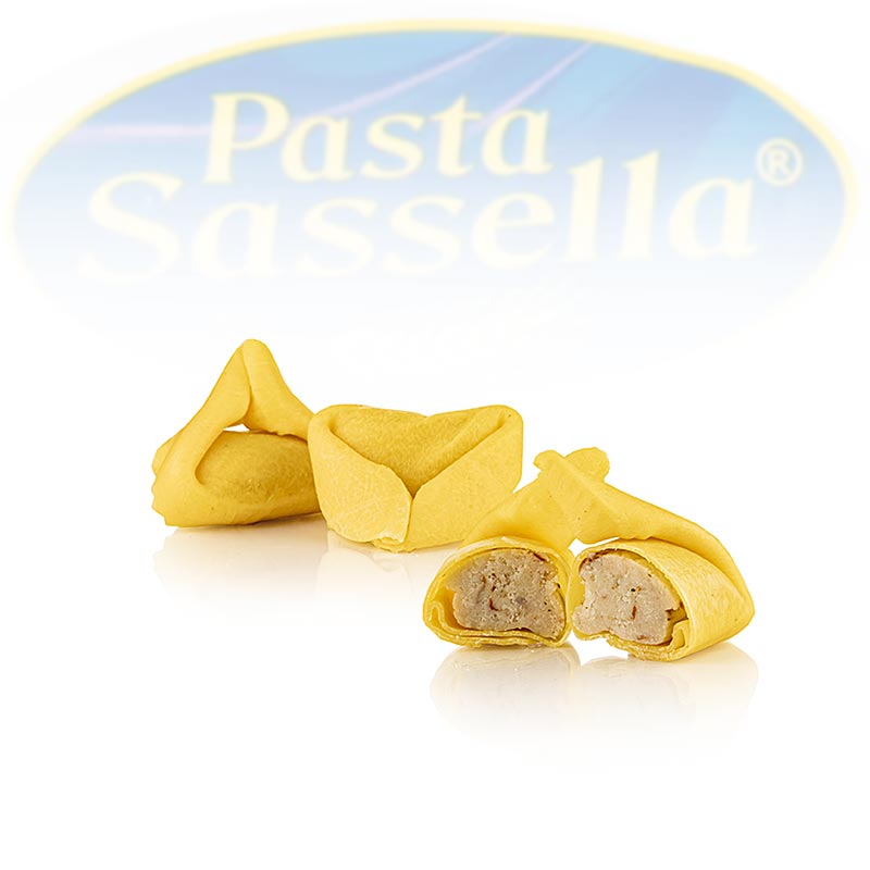 Färska tortelloni med kantarellfyllning, Sassella, säsongsvara, 500 g