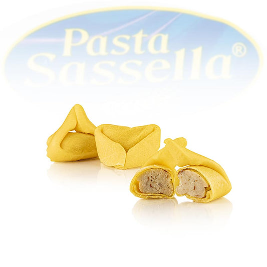 Färska tortelloni med kantarellfyllning, Sassella, säsongsvara, 500 g