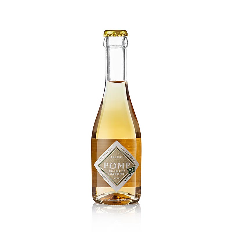 POMP Bio Aperitif, 0,0, lätt syrlig, alkoholfri, BIO, 200 ml