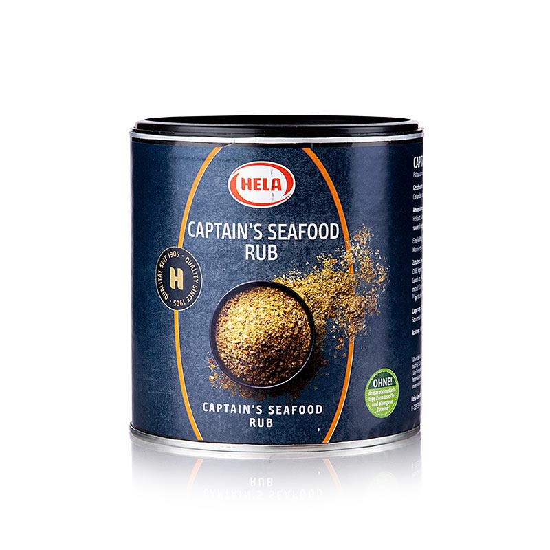 HELA Rub Captain´s Seafood, kryddblandning, för fisk & skaldjur, 400 g