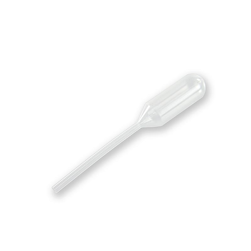 Pasteurpipett, plast, 6 cm, 1,2 ml, utan skala, 100 % Chef, 500 st