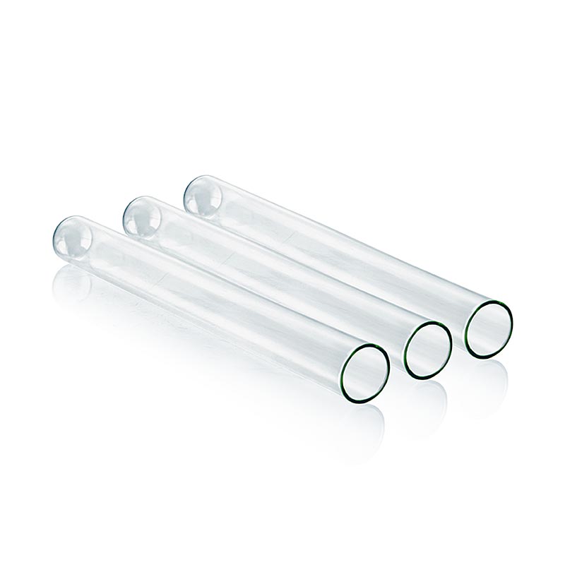 Reaktionsrör, 16 cm, Ø 1,5 cm, 100 st (OG) (korkpropp 24702), 100 st