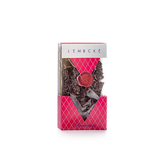 Tebiskvitt Mandini Cacao Dark, mandelsplitter, mörk, Lembcke, 100 g