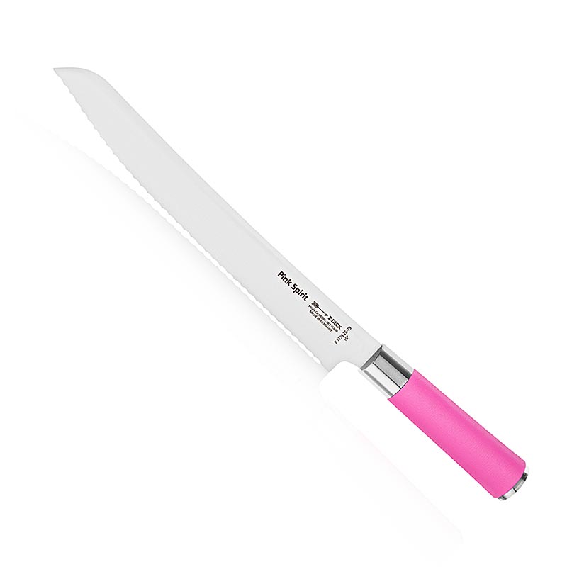 Pink Spirit brödkniv, vågig slipning, 26 cm, DICK, 1 st
