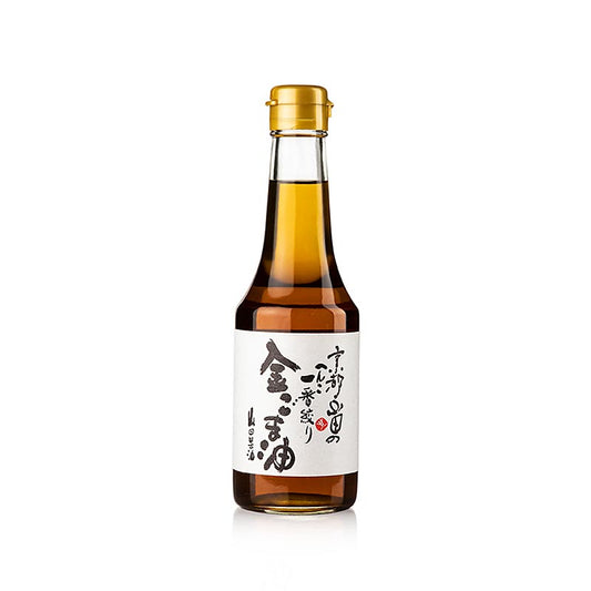 Sesamolja "Golden" av gyllene sesamfrön, rostad, Yamada, 300 ml