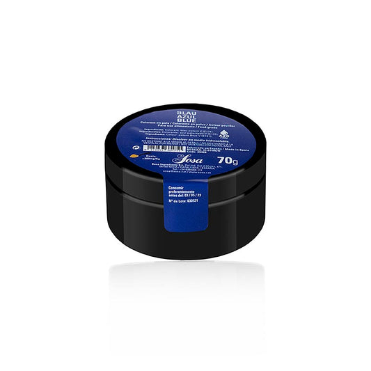 Sosa livsmedelsfärg blå, pulver, vattenlöslig (39428), 70 g