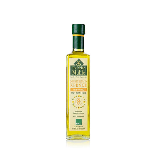 Solrosfröolja, Die kleine Mühle, ekologisk, 500 ml