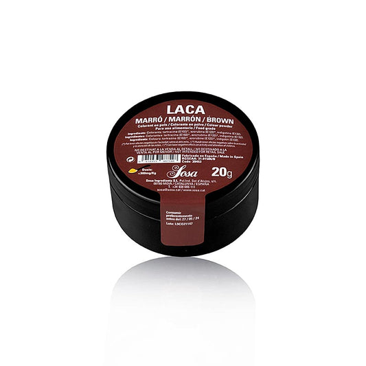 Sosa livsmedelsfärg kastanjebrun, pulver, fettlöslig (39453), 20 g