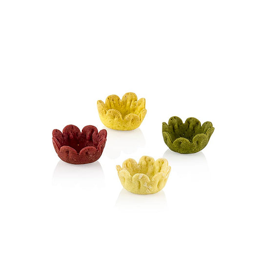 "Cups" grönsakstartletter, rödbeta-morot-lök-spenat, ø 3x1,5 cm, Pidy, 336 g