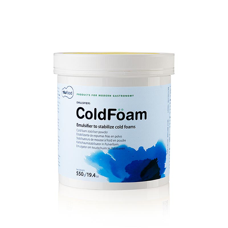 TÖUFOOD COLD FÖAM, stabilisator för emulsion (Espuma cold), 550 g