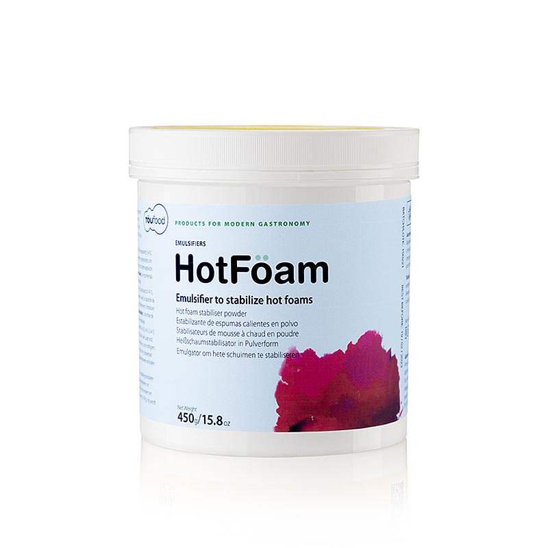 TÖUFOOD HOT FÖAM, stabilisator för emulsion (Espuma hot), 450 g