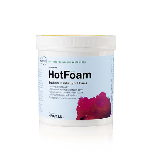 TÖUFOOD HOT FÖAM, stabilisator för emulsion (Espuma hot), 450 g