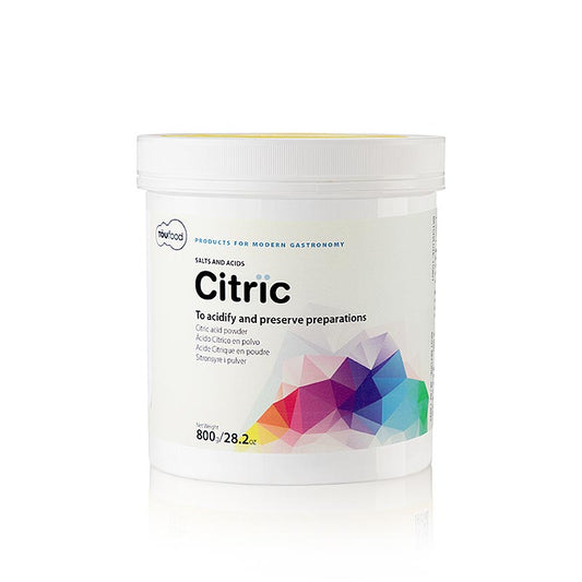 TÖUFOOD CITRÏC ACID, citronsyra, 800 g