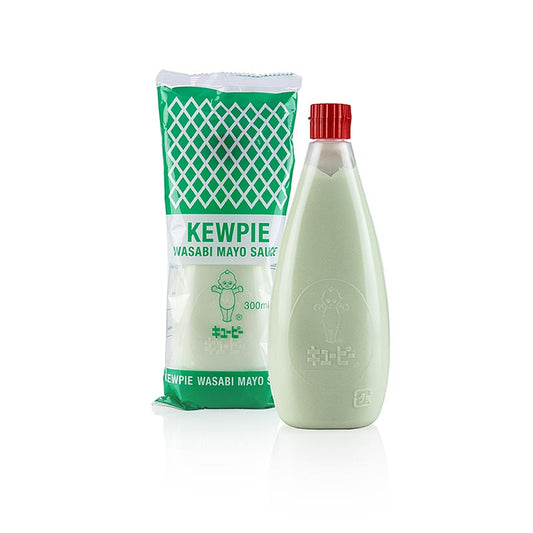 Wasabimajonnäs, japansk stil, Kewpie, 300 ml