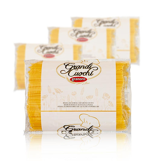 Granoro Lingue di Passero, bandnudlar, 3 mm, nr 3, 12 kg, 4 x 3000 g