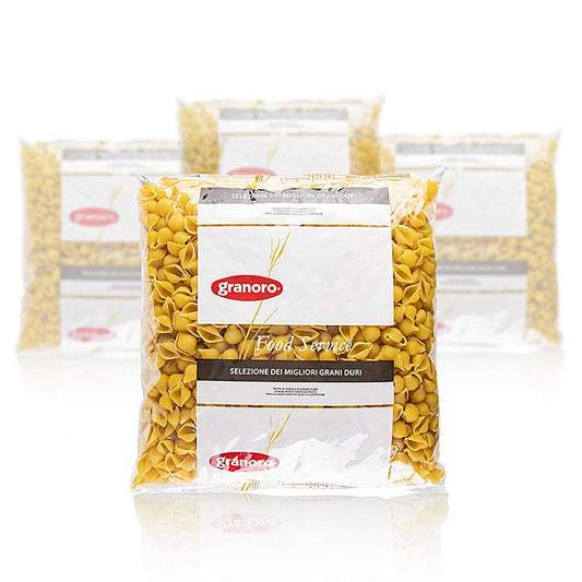 Granoro Conchiglie (snäckpasta), nr 105, 12 kg, 4 x 3000 g