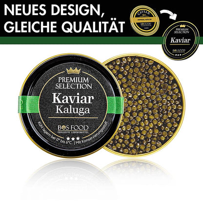 kaukau.de - BOS FOOD Premium Selection - Kaluga-kaviar (Huso dauricus), 20 g
