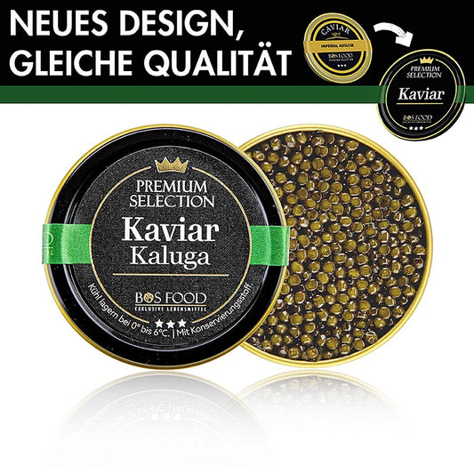 kaukau.de - BOS FOOD Premium Selection - Kaluga-kaviar (Huso dauricus), 20 g