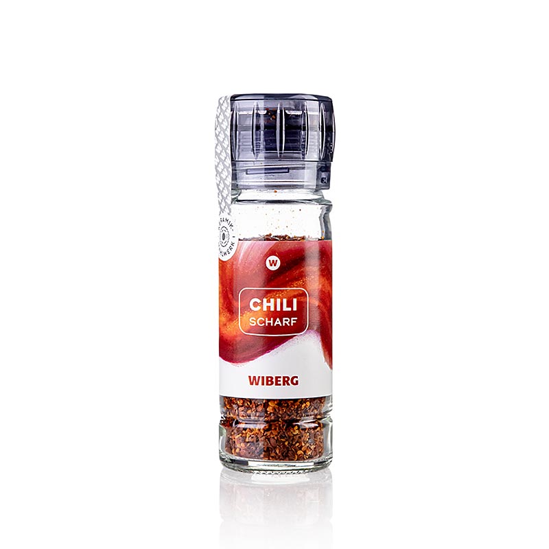 Wiberg kryddkvarn Chili, stark, krossad, 40 g
