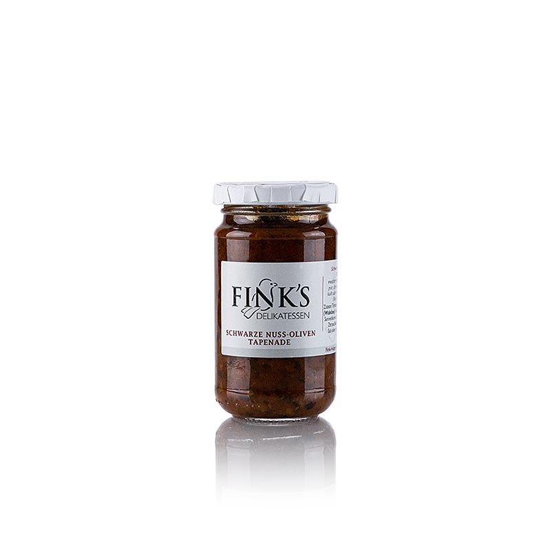 Tapenade på svarta nötter och oliver, Fink´s Delikatessen, 200 g
