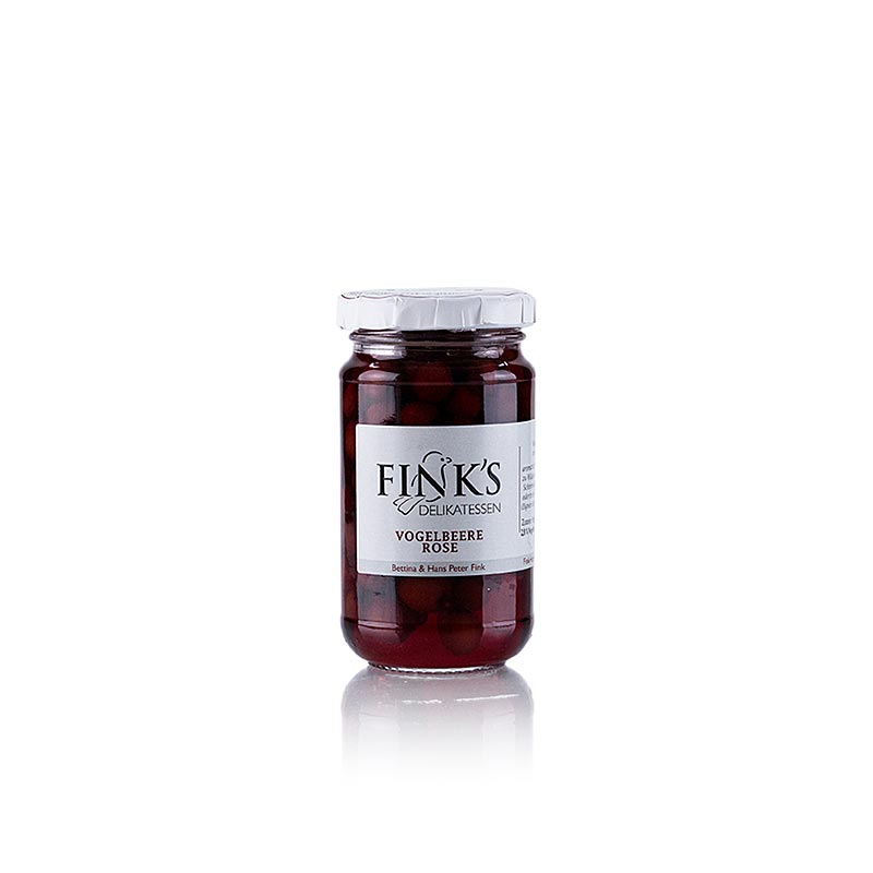 Rönnbär Rosé, med rönnbärsbrännvin, Fink´s Delikatessen, 210 g