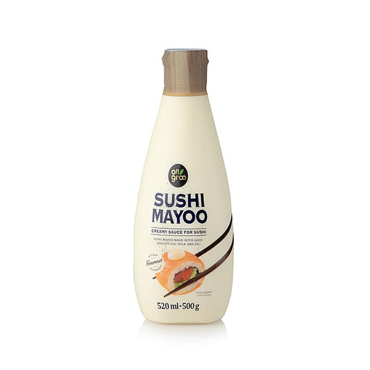 Sushi Mayoo – krämig sås till sushi (majonnäs), Allgroo, 520 ml