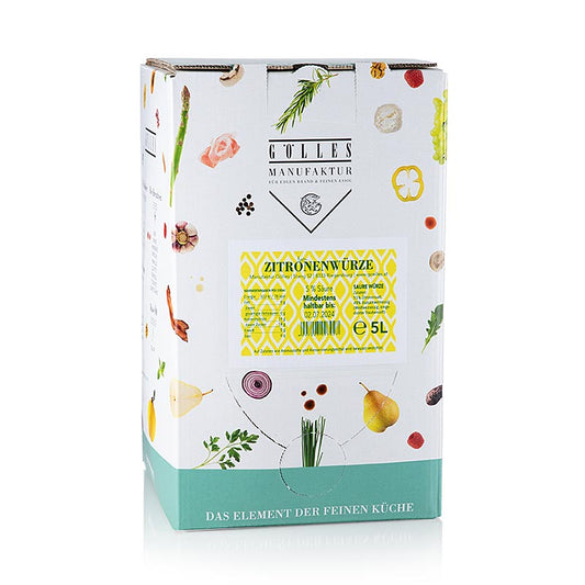 Gölles citronkrydda, med balsamvinäger, 5 % syra, 5 l
