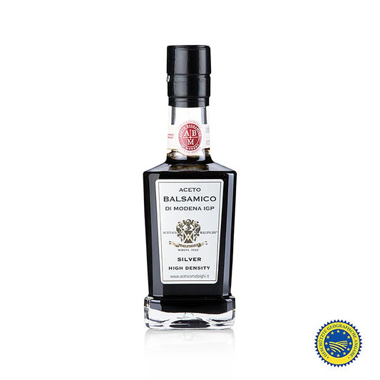 Aceto Balsamico di Modena IGP/g.g.A., silver, 8 år, Malpighi, 250 ml