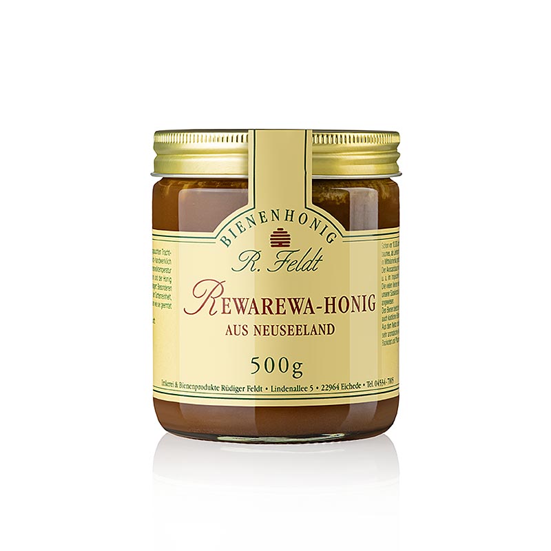 Rewarewa-honung, Nya Zeeland, Feldt, 500 g