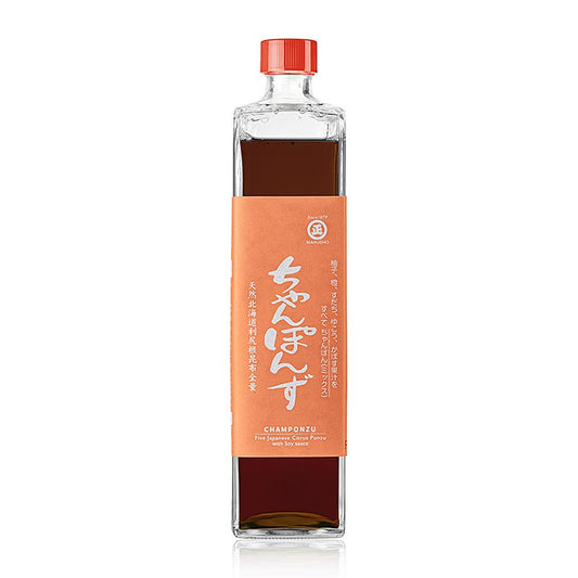Chanpon Ponzu, gjord på sojasås och 5 citrussafter, Marusho, 700 ml