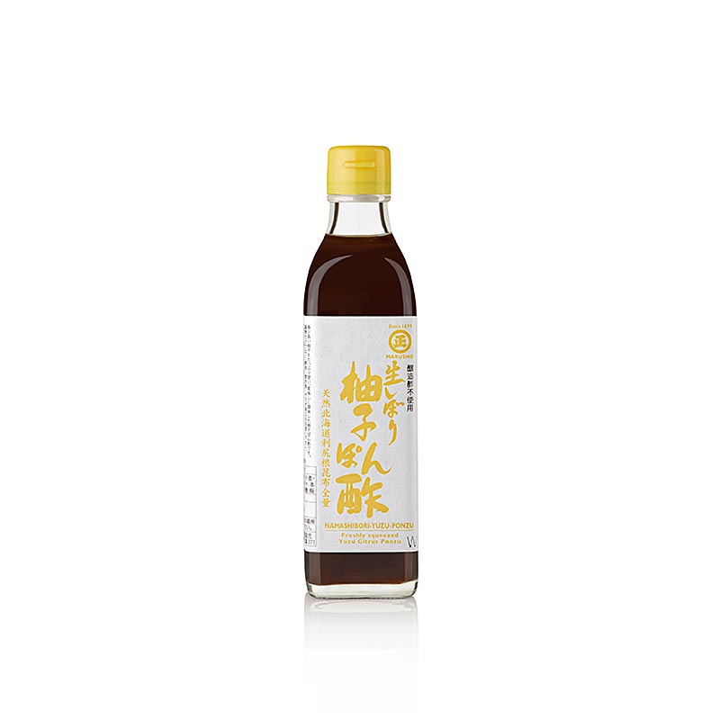 Namashibori Yuzu Ponzu, gjord på sojasås och yuzu-juice, Marusho, 300 ml