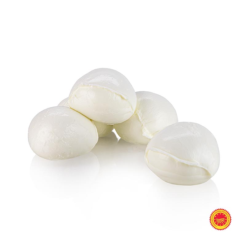 Buffelmozzarella, Bocconcini (ca 50 g per boll), Campana D.O.P., 250 g