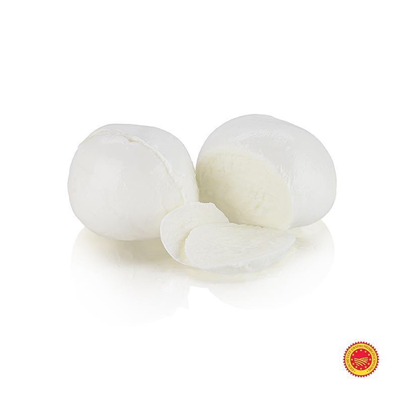 Buffelmozzarella, Boccone (ca 125 g per boll), Campana D.O.P., 250 g