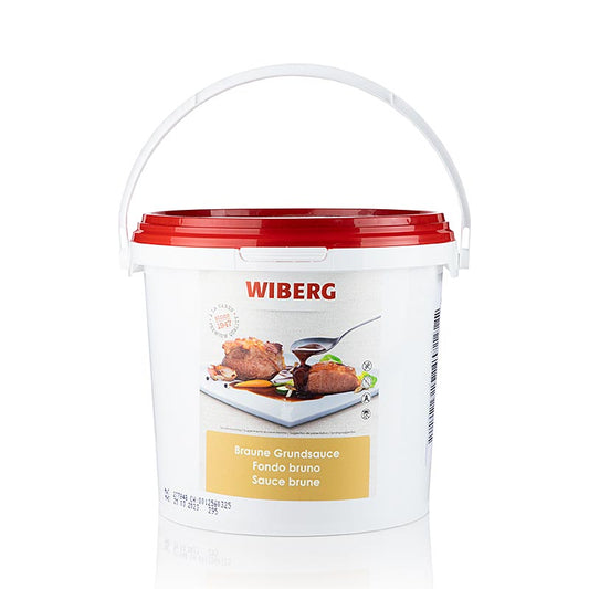 WIBERG brun grundsås, pastös, för 15 liter, 3 kg