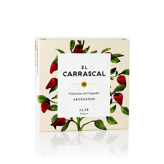 Pimiento Piquillo – Piquillo-paprika i egen saft/ 12/18, El Carrascal, 225 g