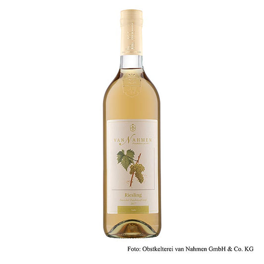 van Nahmen – Rieslingdruvsaft, 100 % direktpressad saft, ekologisk, 750 ml