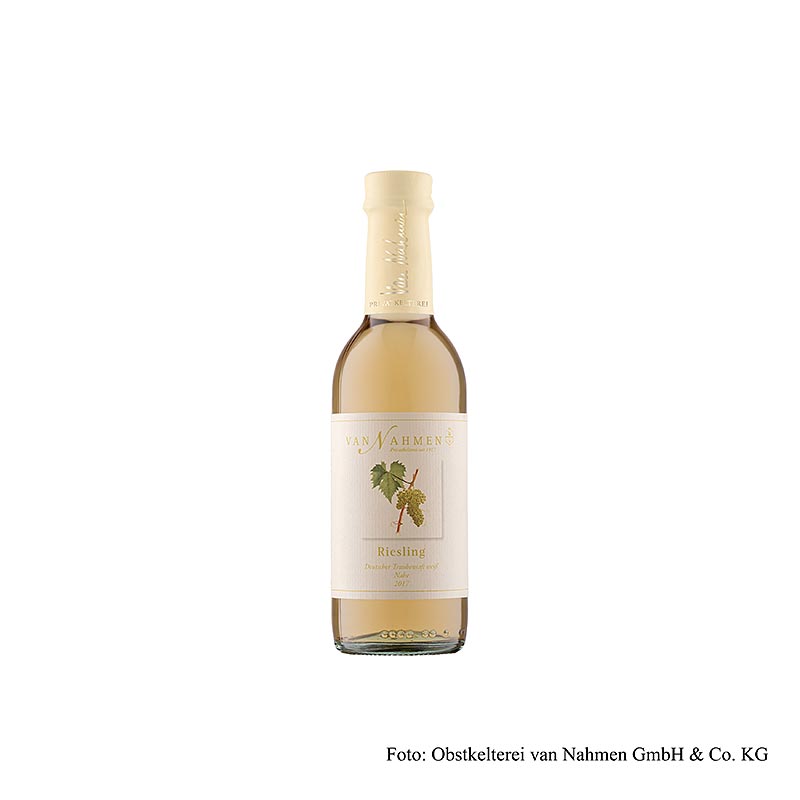 van Nahmen – Riesling-druvsaft, 100 % direktpressad saft, ekologisk, 250 ml