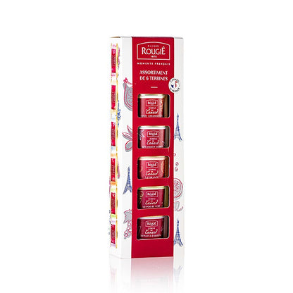 Presentförpackning Ententerrinen, 6 sorter, Rougie, 390 g, 6 x 65 g