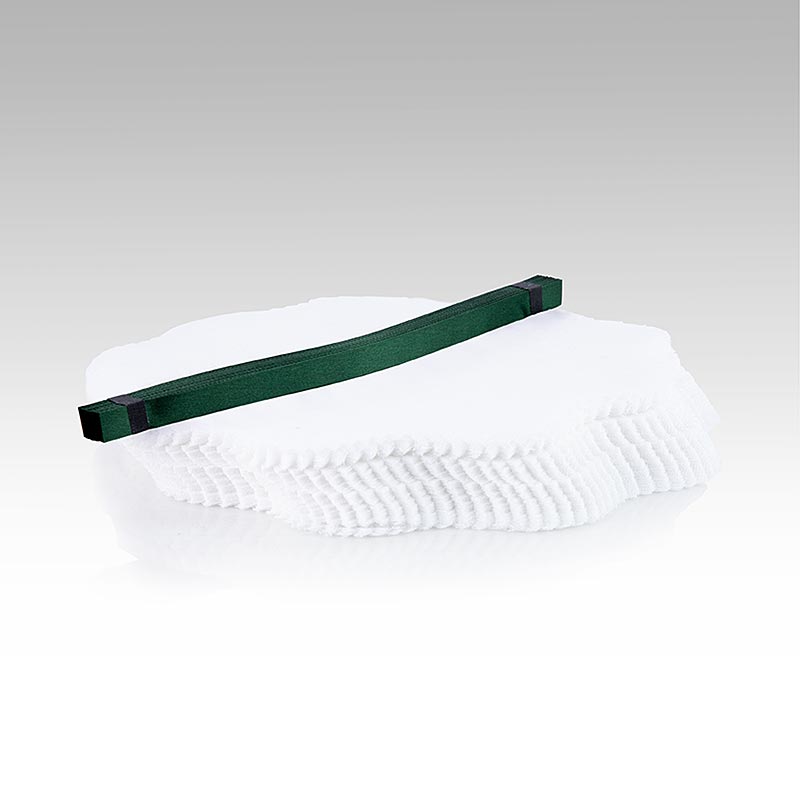 The Original Lemon Wraps, vita, med mörkgrön slips, 100 st