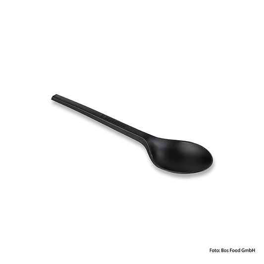 Naturesse kaffesked, svart, 128 mm, REUSABLE CPLA, 1 000 st