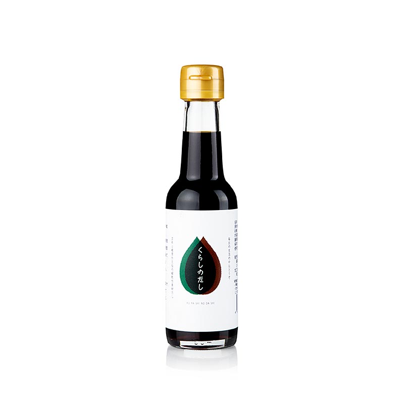 Dashi-buljongkoncentrat, mörk, vegansk, Fueki-Shoyu, Japan, 150 ml